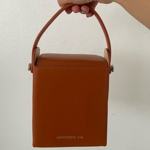 Expressions NYC orange purse